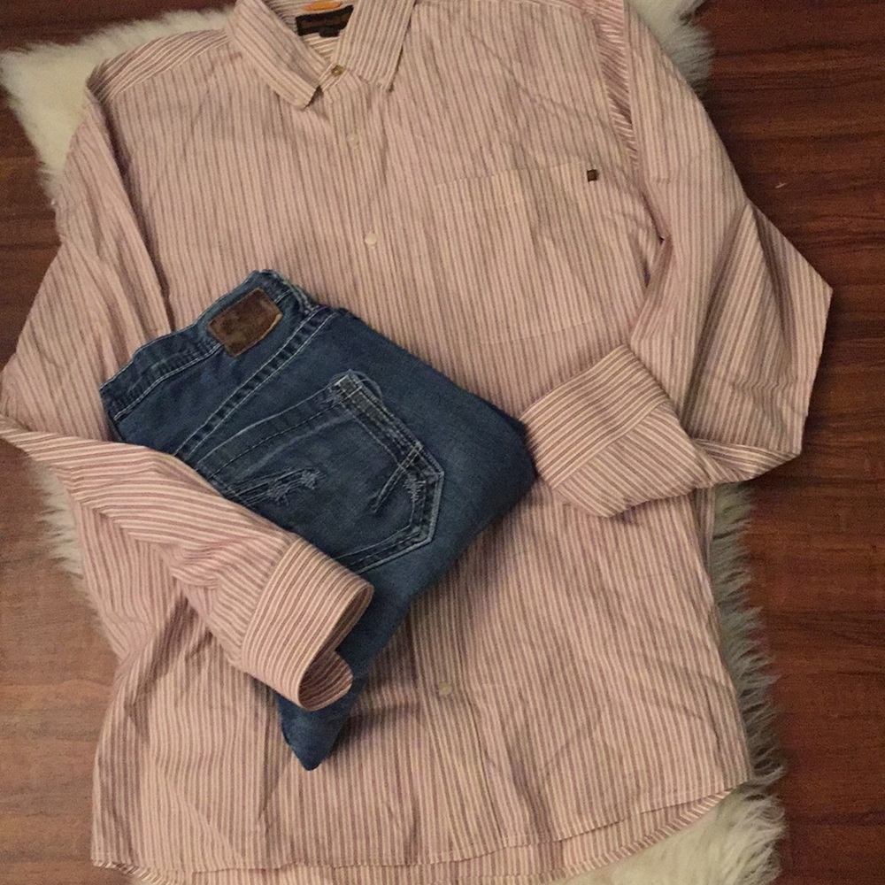 MENS Timberland Button Down - Picture 4 of 8